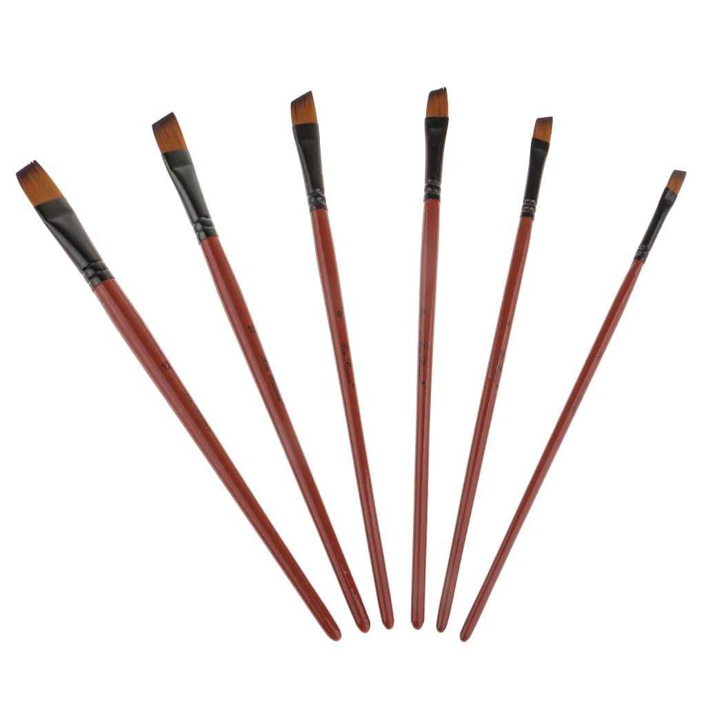 Lot De 30 Pinceaux Fins Pour Peinture Par Numéros