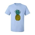 thumbnail image 2 of Wild Bobby, Trendy Tropical Pineapple, Fashion, Men Graphic Tee, Light Blue, Medium, 2 of 4