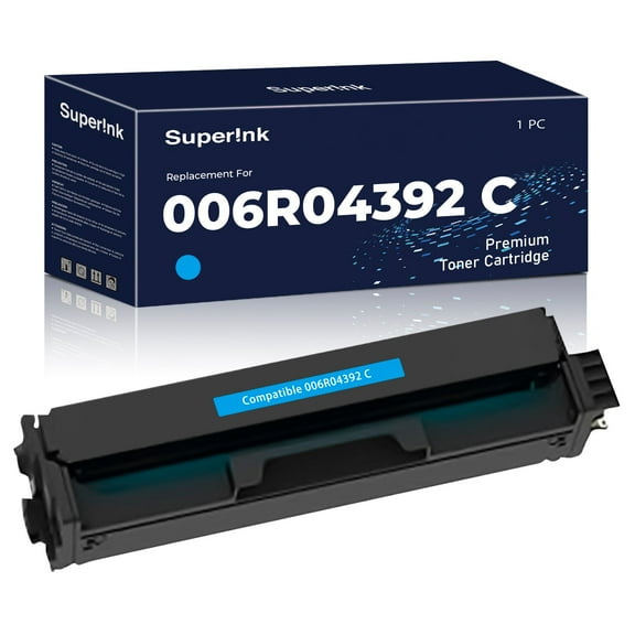 Compatible Xerox 006R04392 Cyan Toner Cartridge By Superink