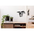 thumbnail image 2 of Maison Concepts Metal Black Wall Decor Running Horse (Black) 15.75" X 0.035" X 12.6", 2 of 3