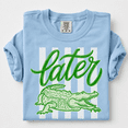 thumbnail image 4 of Preppy Comfort Colors Shirt, Later Alligator Tee, Cute Coastal Cowgirl Summer Southern Gift for Women, Trendy, Unisex, 4 of 6