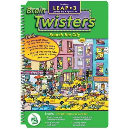 LeapPad: Leap 3 - Brain Twisters - Search the City