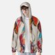 thumbnail image 2 of Balery Colorful Dachshund Art Sudadera ligera de manga larga con capucha y protección solar UPF 50+ para hombre y mujer, ideal para pesca y running-3X-Large, 2 of 7