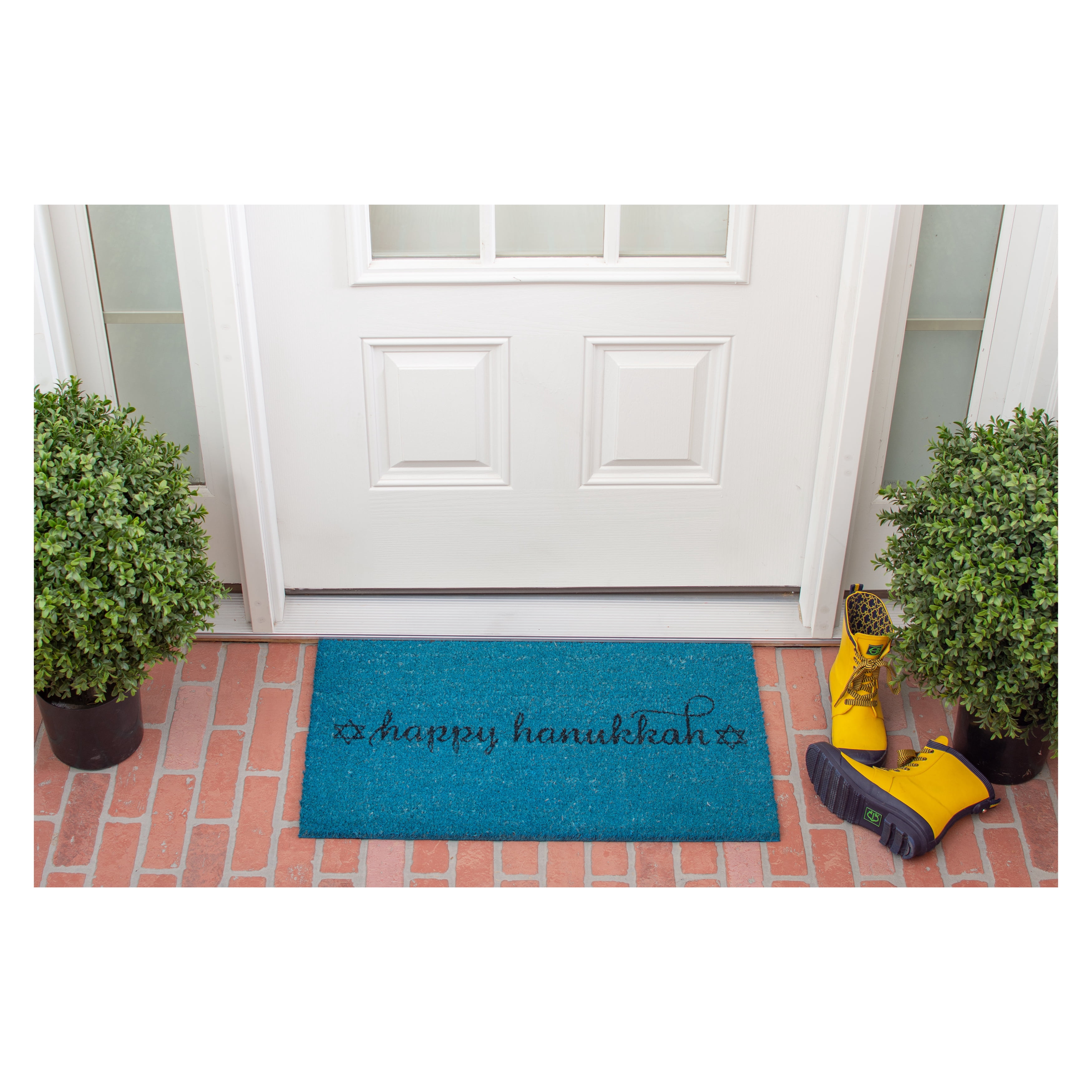Calloway Mills Happy Hanukkah Outdoor Doormat