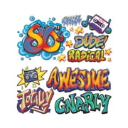 THE BEISTLE COMPANY 80s Graffiti Props 3"-3 7" - 12 Pack (15/Pkg)