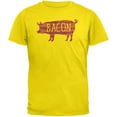 thumbnail image 1 of Bacon Pig Silhouette Yellow Adult T-Shirt - 2X-Large, 1 of 1