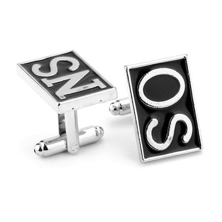 - Sons of Anarchy SO & NS Stainless Steel Cufflinks