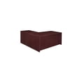 thumbnail image 2 of Legacy 60" Double Pedestal L-Desk with 35" Return- Mahogany, 2 of 6
