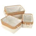 thumbnail image 2 of 3pcs Foldable Clothes Storage Bins Heavy Duty Clothes Containers for Closets Wardrobes Shelves, 2 of 2