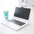 thumbnail image 2 of KONTONTY Webcam Slider Cover for Laptops Tablets ABS Material Black Home Use 3pcs Strong Adhesive Privacy Security Camera Cover with Smooth Slide Design, 2 of 8
