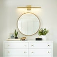 thumbnail image 5 of KAISITE Modern Bathroom Vanity Light 24 inch Dimmable Gold Bathroom Light Fixtures for Bathroom Wall Sconce with 3500K Warm Light Bedroom, 5 of 9