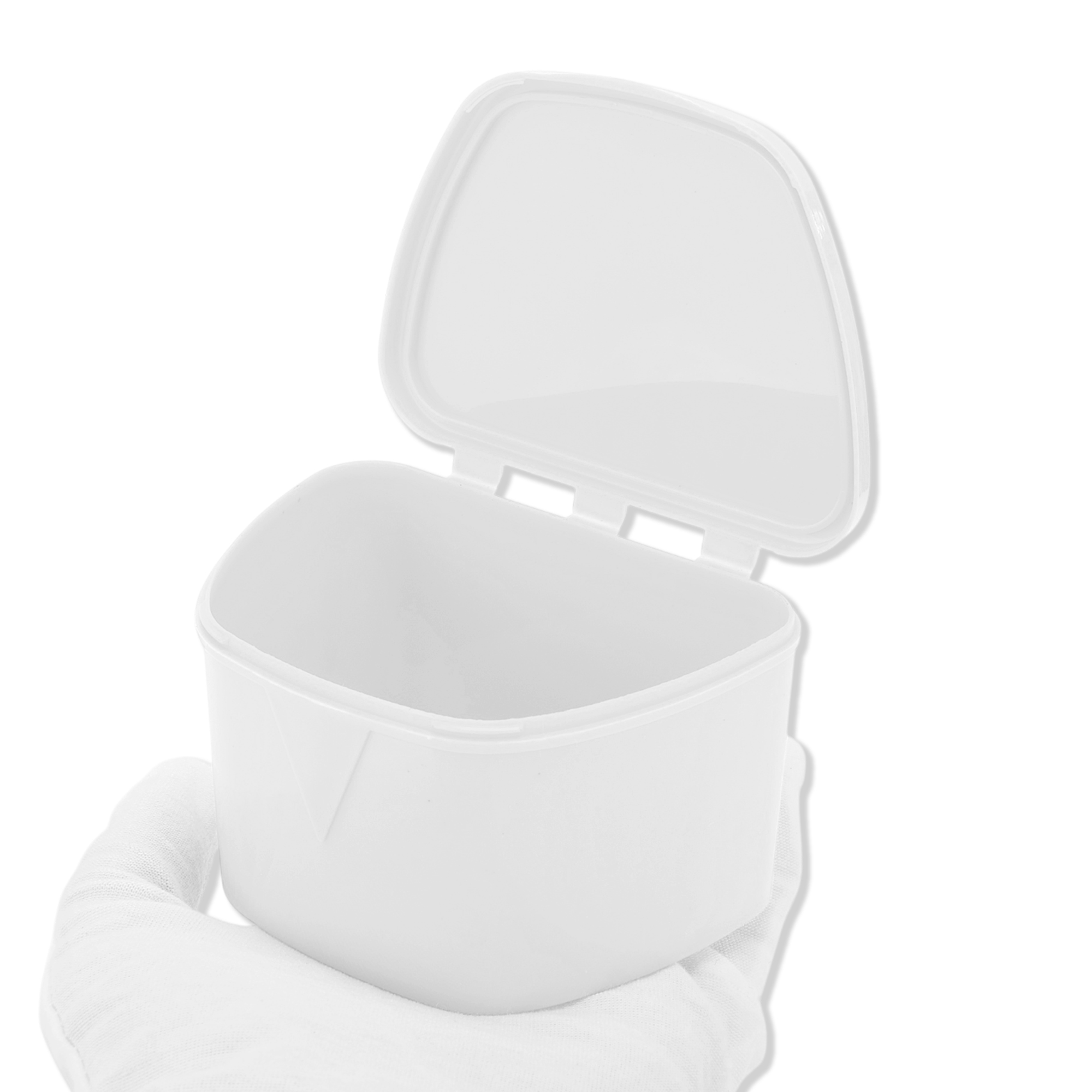 Unique Bargains Portable Braces Case 1 Pc White
