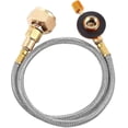 thumbnail image 1 of Adaptateur de Tuyau de Cylindre de Propane Connecteur de Réservoir de Propane Convertisseur de Réservoir de Gaz de Remplacement, 1 of 5