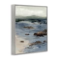 thumbnail image 3 of Stupell Industries Abstract Crashing Tides Gray Framed Giclee Art design by Jacob Q, 20 x 16, 3 of 8