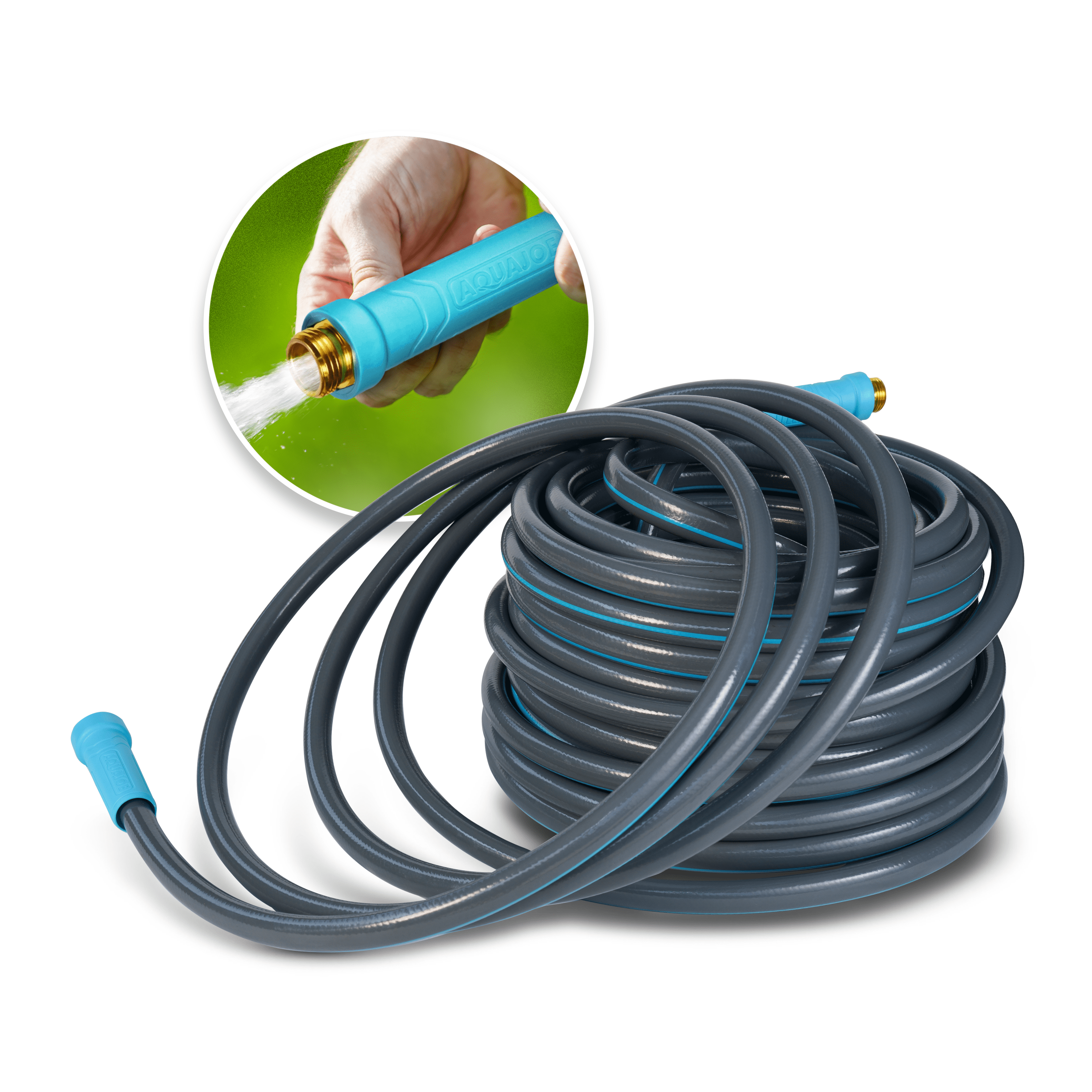 Aqua Joe Heavy Duty 120 ft Garden Hose Kink Resistant 5 8 in gardguard-garden-hose-100ft-5-8-heavy-duty-water-hose-lightweight-not