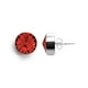 thumbnail image 4 of Aretes Zvezda Rivoli color Scarlet plata .925, P Zvezda ZAR-RIV14-SCA-P, 4 of 4