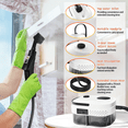 thumbnail image 2 of Steam Cleaner 2500W High Pressure Handheld Steamer for Cleaning Portable Steam Cleaner for Home Use High-Temperature Steamer Cleaner for Car Detailing, Kitchen, Bathroom, Grout and Tile, 2 of 8
