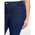 thumbnail image 4 of Terra & Sky Women's Plus Signature Denim Skinny Jeans with Control Panel, Sizes 16W-26W, 4 of 5