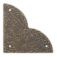 thumbnail image 2 of Dritz Home Textured Quatrefoil Corners, Large, 3 Pack, Antique Brass, 2 of 7
