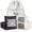 Black / Khaki Yee Haw & Howdy, variant on Play Platoon Professional Cornhole Bags - Set of 8 Regulation All Weather Two Sided Improved Bean Bags for Pro Corn Hole Game - 4 Silver & 4 Black