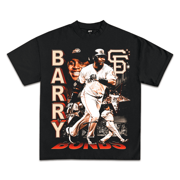 Barry Bonds Graphic T Shirt Tee Unisex, Color: Black, Size: S