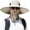 Hn002-beige, variant on 6" Wide Brim Sun Protection Hat Outdoor Unisex Bucket Hats for Hiking Beach Fishing Safari Garden Lawn Yard Work Kayaking
