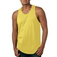thumbnail image 2 of outfmvch tank top for men spring summer casual slim solid sleeveless vest tank womens tops yellow, 2 of 5