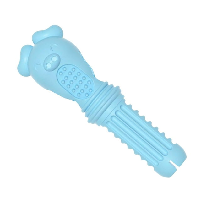 Juguete para masticar para perros, juguete interactivo para hacer ejercicio, resistente a mordeduras, juguete para gatitos, masticación duradera para Azul Sunnimix Masticar interactivo