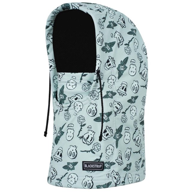 BLACKSTRAP Camber Hood Balaclava Skull Rose Glow,