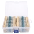 thumbnail image 3 of Resistor Assorted Kit, Convenient  Heat Resistance High Accuracy Metal Film Resistor Kit With 3120pcs For Various  Electronic Equipment, 3 of 8