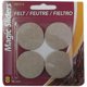 thumbnail image 1 of Felt Pad Magic Sliders, L P, paquete de 8 unidades, 1,5 cm, avena, resistentes, 1 of 1