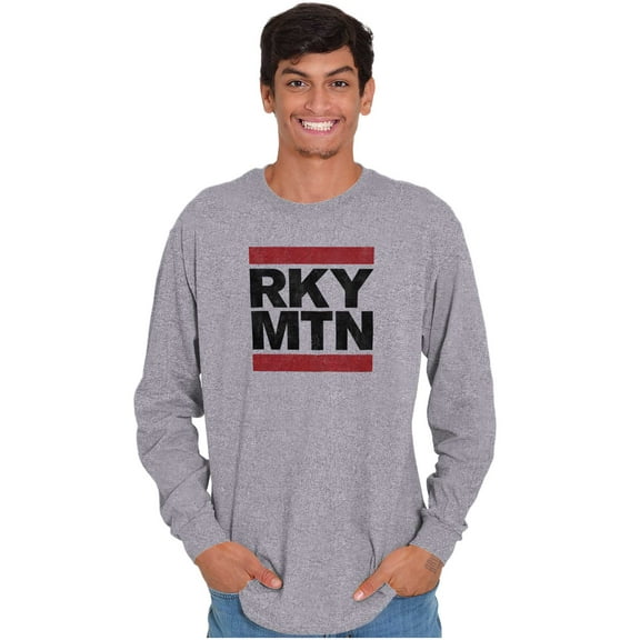 Colorado Rocky Mountains Hiking Trip Long Sleeve TShirt Men Women Brisco Brands S