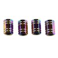 thumbnail image 4 of 4 Pièces Multi-Couleurs Pneu Pneu Roue Valve Valve Valve Hexagonale Bouchon, 4 of 7
