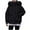 Black, variant on Fashion Winter Warm Coats for Womens Hooded Plus Size Casual Loose Fashion Solid Color Pocket Long Sleeve Parkas Hooded Coat
