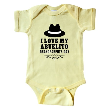 

Inktastic Grandparents Day I Love My Abuelito Gift Baby Boy or Baby Girl Bodysuit