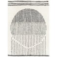 thumbnail image 2 of Deluxe Shag Dark Gray 7'10" x 10'3" Modern Rectangle Area Rug, 2 of 6
