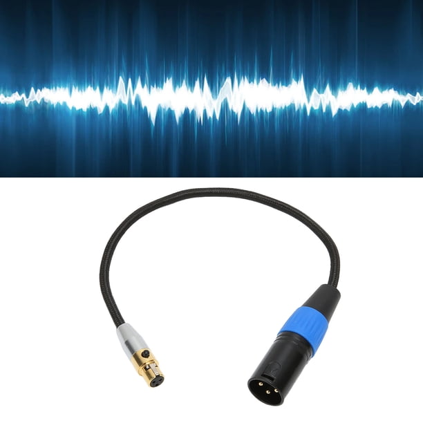 Cable Xlr XLR Macho A Mini XLR Hembra, Adaptador De Cable XLR Profesional De 3 Pines Para Cámara, Mezclador, Micrófono Y Grabadora