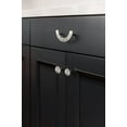 thumbnail image 4 of Goo-Ki 6Pack 1.1"(28 mm) Dia Luxurious & Sturdy Zinc Alloy Cabinet Knobs,Sation Nickel Drawer Knobs for Kitchen,Drawer,Cupboard & Wardrobe, 4 of 8