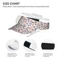 thumbnail image 3 of Yiaed 4th Of July1 Print Sport Sun Visor Hats Adjustable Empty Top Baseball Cap Cotton Ball Caps for Women and Men, 3 of 5