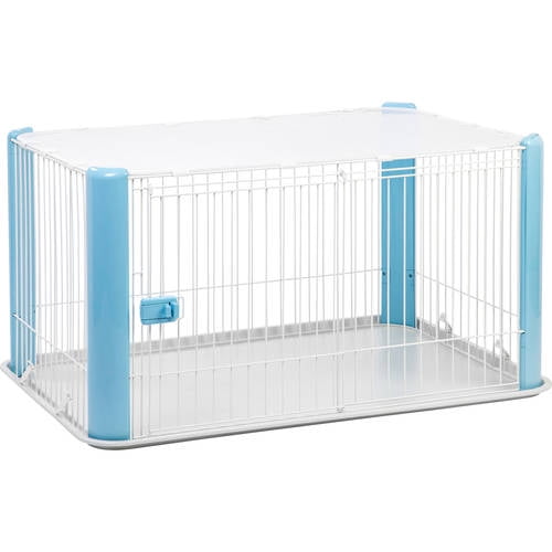 Photo 1 of IRIS Large Wire Pet Playpen with Roof