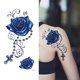 thumbnail image 1 of Cuadros Decorativos Tatuaje 3D impermeable flor arte pegatinas Kit rosa falso cuerpo para hombres mujeres DQrwqpou embutido en tela, 1 of 4