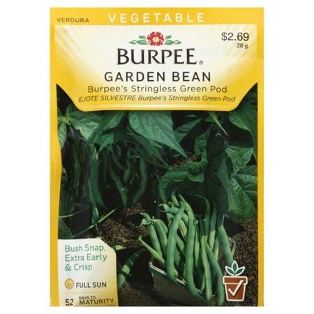 Burpee-Bean, Burpee's Stringless Green Pod Seed Packet ...