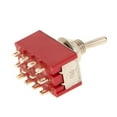 thumbnail image 4 of Interruptor de palanca Sunnimix 125VAC 6A 250VAC 2A Color rojo, 4 of 8