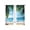 Blue, variant on Sheer Curtains 72 Inches Long, Coastal Ocean Light Filtering Window Curtains for Living Room, Sandy Beach Coconut Tree Blue Sky Scenery Rod Pocket Voile Sheer Curtain Drapes, 52"W x 72"L, 2 Panels