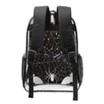thumbnail image 2 of Kdxio Spiderweb Bats And A Spider Clear Backpack, Transparent Bookbag for School for Women Men, Capacity Clear Bag for College, Travel, 2 of 7