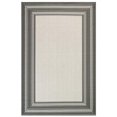 thumbnail image 1 of Transocean CRE45842597 Liora Manne Carmel Multi Border Indoor & Outdoor Rug, Grey - 39 x 59 in., 1 of 1