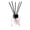 Multicolor D, variant on Fruit Scented Liquid Air Freshener Oil With Reed Diffuser Sticks Home Decor 2.08x2.08x5.78 In 1 Pack