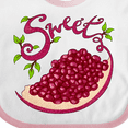 thumbnail image 4 of Inktastic Sweet Pomegranate Boys or Girls Baby Bib, 4 of 4