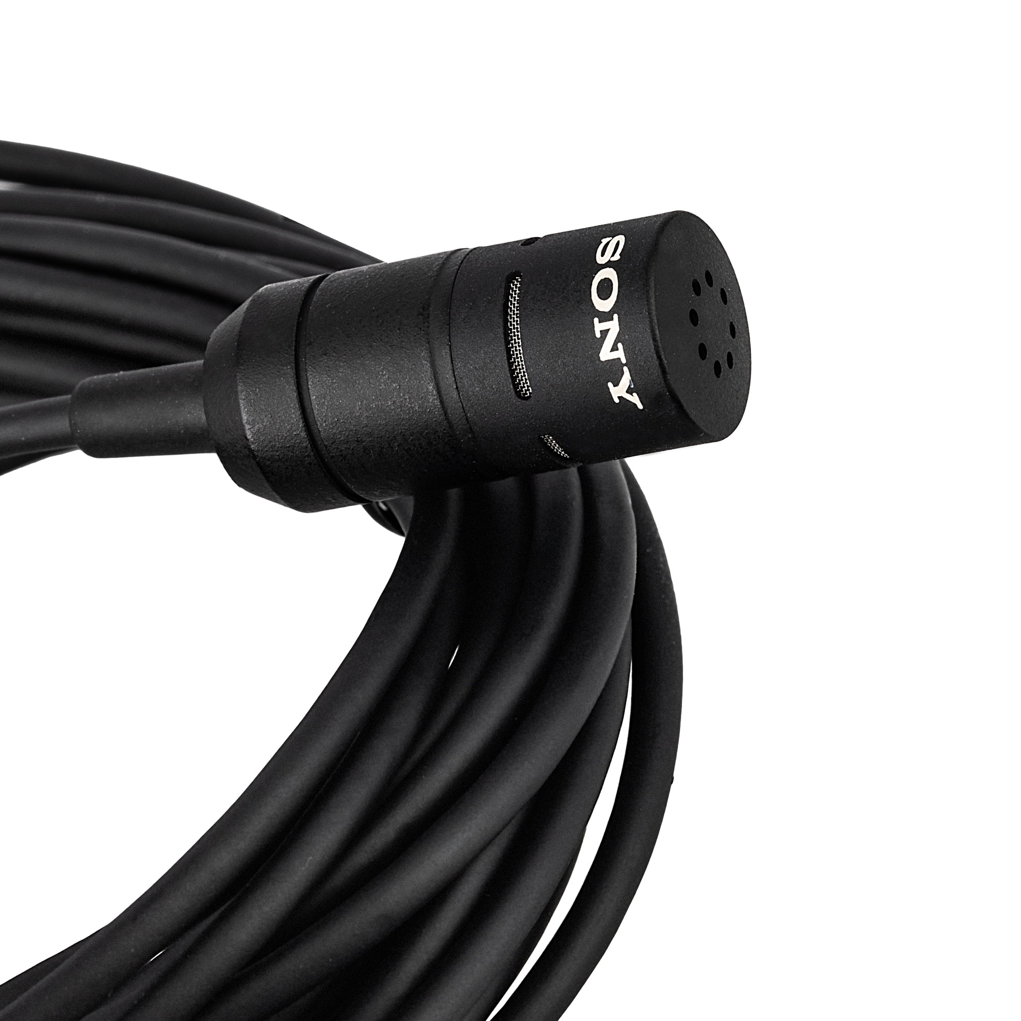 Sony ECM-66B Unidirectional Lavalier Condenser Microphone + Audio Accessory Kit (International Model)