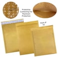 thumbnail image 3 of StarBoxes 10 Kraft Bubble Mailers 9.5x14.5" - #4 Self-Seal Padded Envelopes, 3 of 11